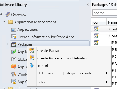 Hp S Developer Portal Hp Uwp Application Pack Deployment In A Microsoft Endpoint Configuration Manager Os Deployment Task